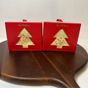 🍩🎄 Tim Hortons Timbits Socks – Holiday Gift Box Set (2 Pairs) – NEW 2022